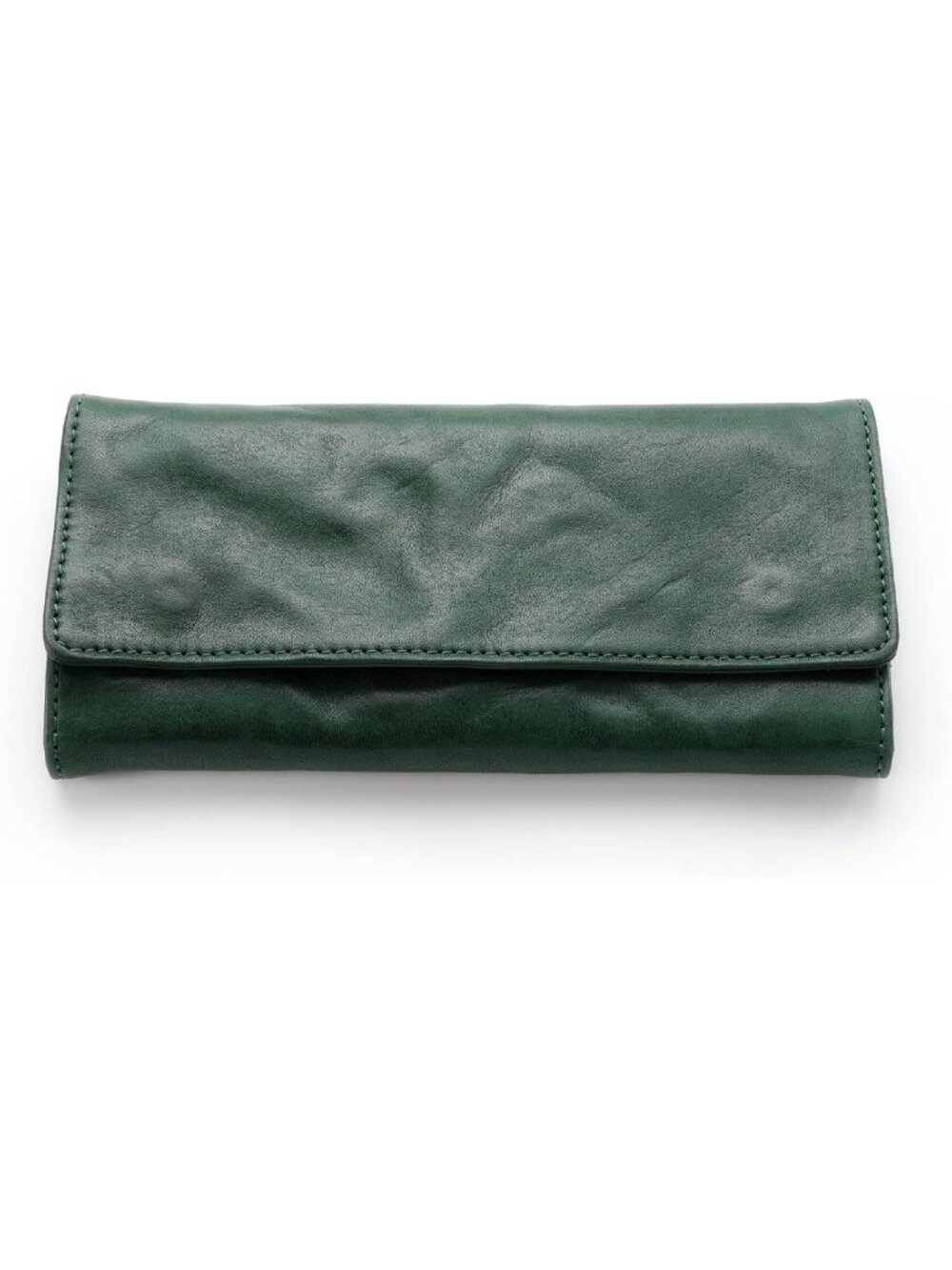 Handmade Full Grain Leather Trifold Wallet for Women - Stylish & Durable Design